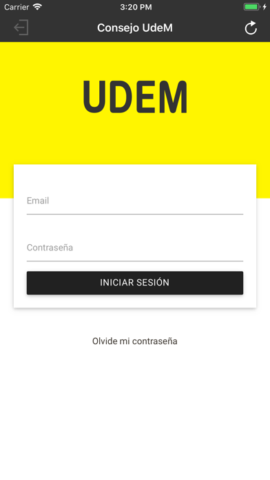 How to cancel & delete Consejo UDEM from iphone & ipad 1