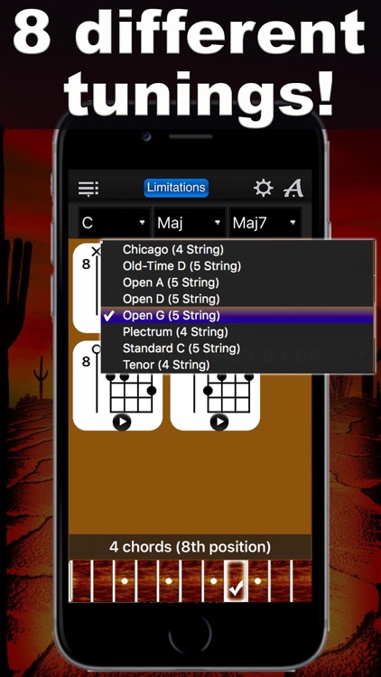 Banjo Chords Compass Lite