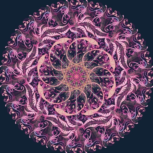 Mandala Maker: symmetry doodle by Damien Bell