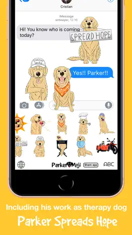 Game screenshot ParkerMoji - Golden Retriever hack
