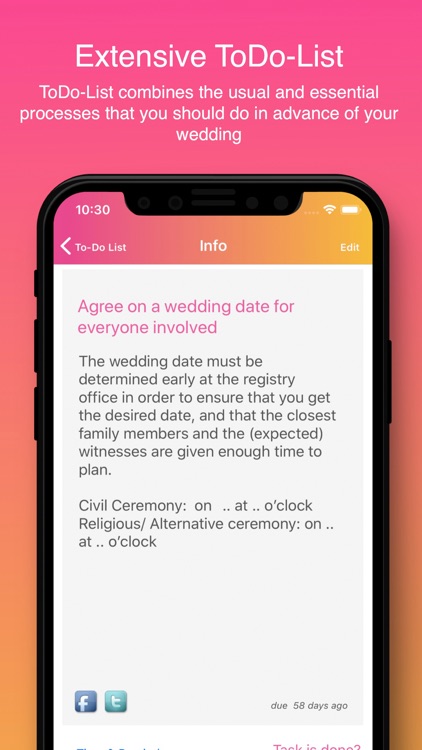 Wedding Planner for Brides screenshot-3