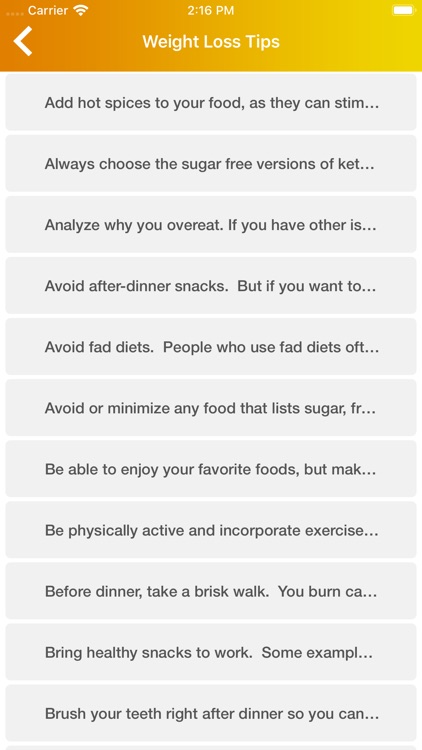 Food diet tips n BMI checker screenshot-3