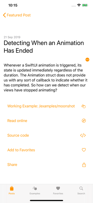 Working Examples for SwiftUI(圖2)-速報App