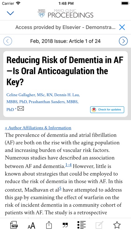Mayo Clinic Proceedings screenshot-4