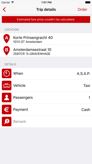 Trevia Taxi screenshot 2