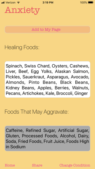 My Healing Foods screenshot 3