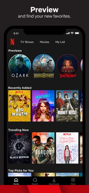 Netflix On The App Store