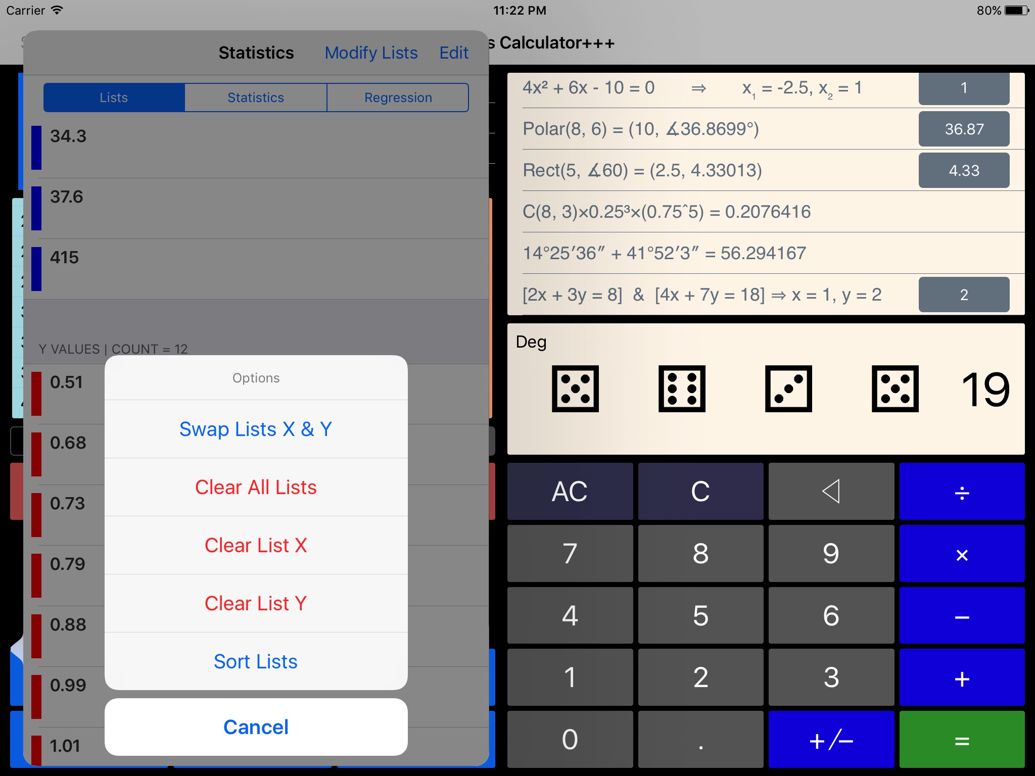 Scientific Calculator++ screenshot 4