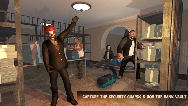 Killer Clown Bank Cash Robbery screenshot-3