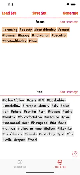 Game screenshot Hashtag Manager for Instagram apk