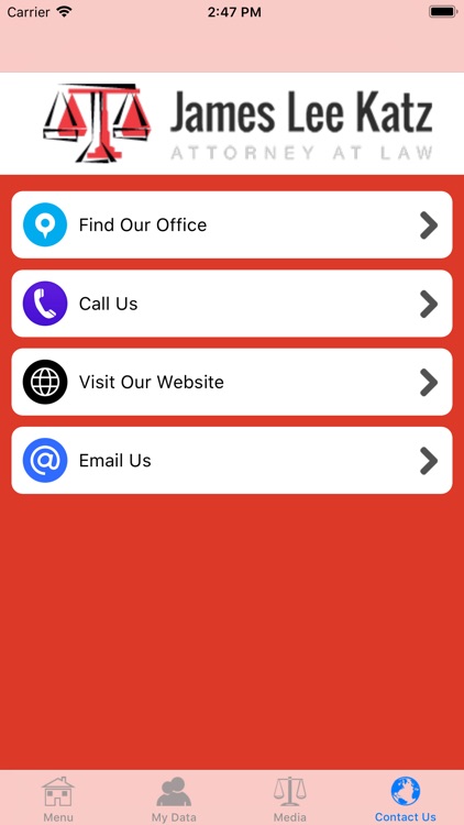 James Lee Katz Injury App screenshot-3