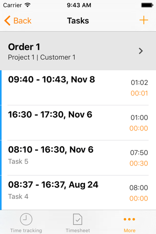 Mobile Worker - Timesheet screenshot 4