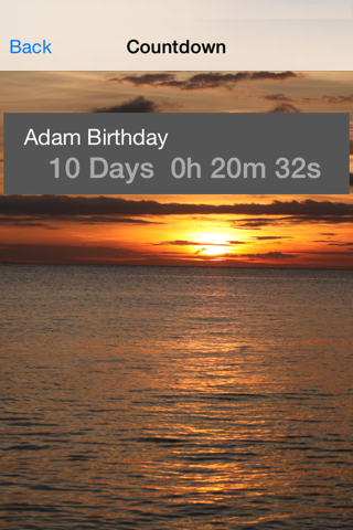 Light Calendar - Countdown screenshot 2