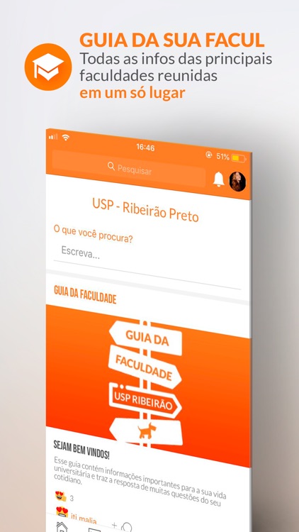 Guni | Sua rede universitária