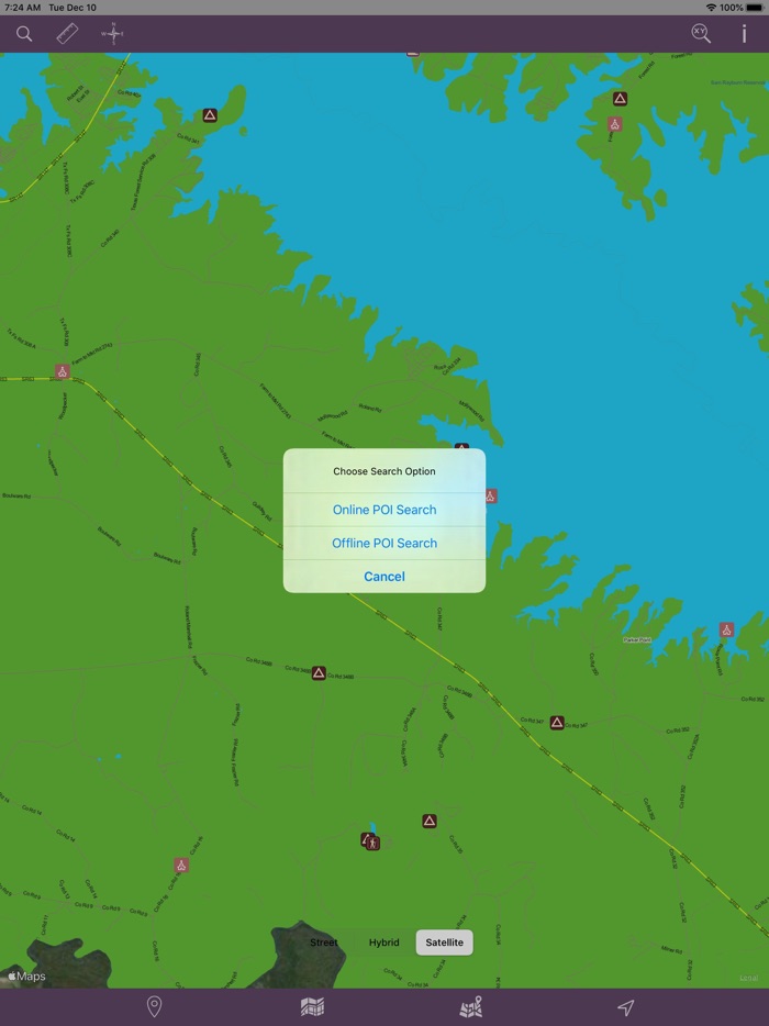 Angelina National Forest – GPS