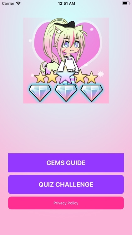 Gacha-Gems Anime Quiz