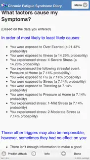 chronic fatigue syndrome diary iphone screenshot 3