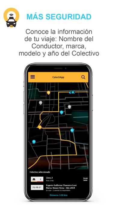 ColectiApp Pasajeros screenshot 3