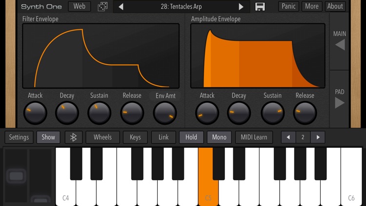 AudioKit Synth One Synthesizer