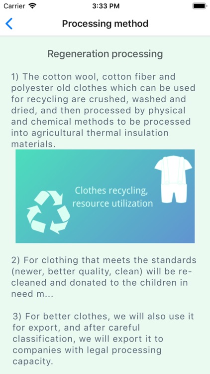 Clothing&recycling screenshot-3