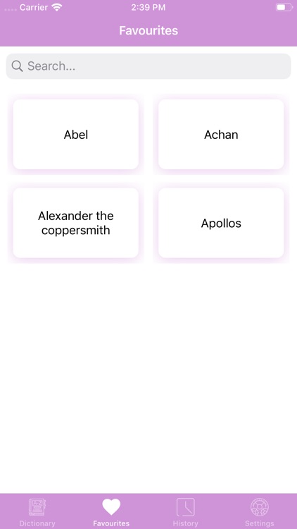 Bible Characters - Dictionary screenshot-4