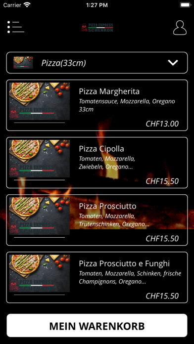 Pizza Express Schenkon Sursee screenshot 2