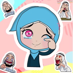 funny stickers - ملصقات خليجية