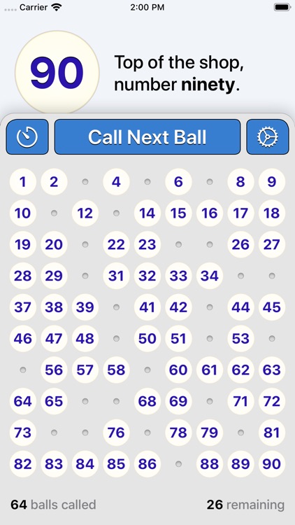 Bingo Machine - Number Caller screenshot-3