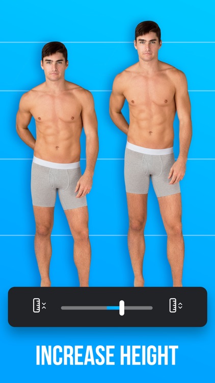 Man Editor: Slim & Skinny Body