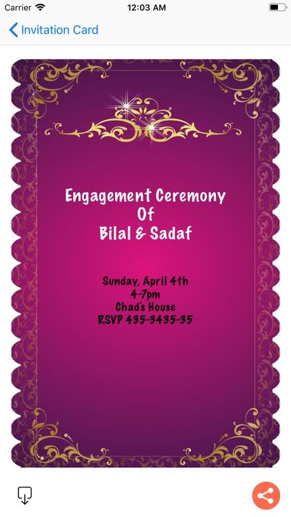 Your Invitation Card screenshot-6