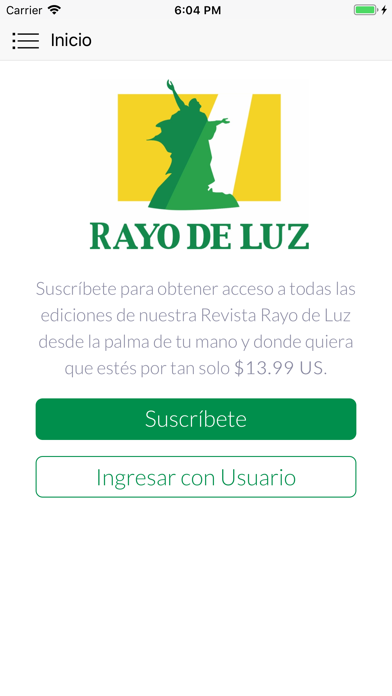 How to cancel & delete Revista Rayo De Luz from iphone & ipad 1