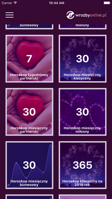 Horoskop dzienny Wróżby Online screenshot 4