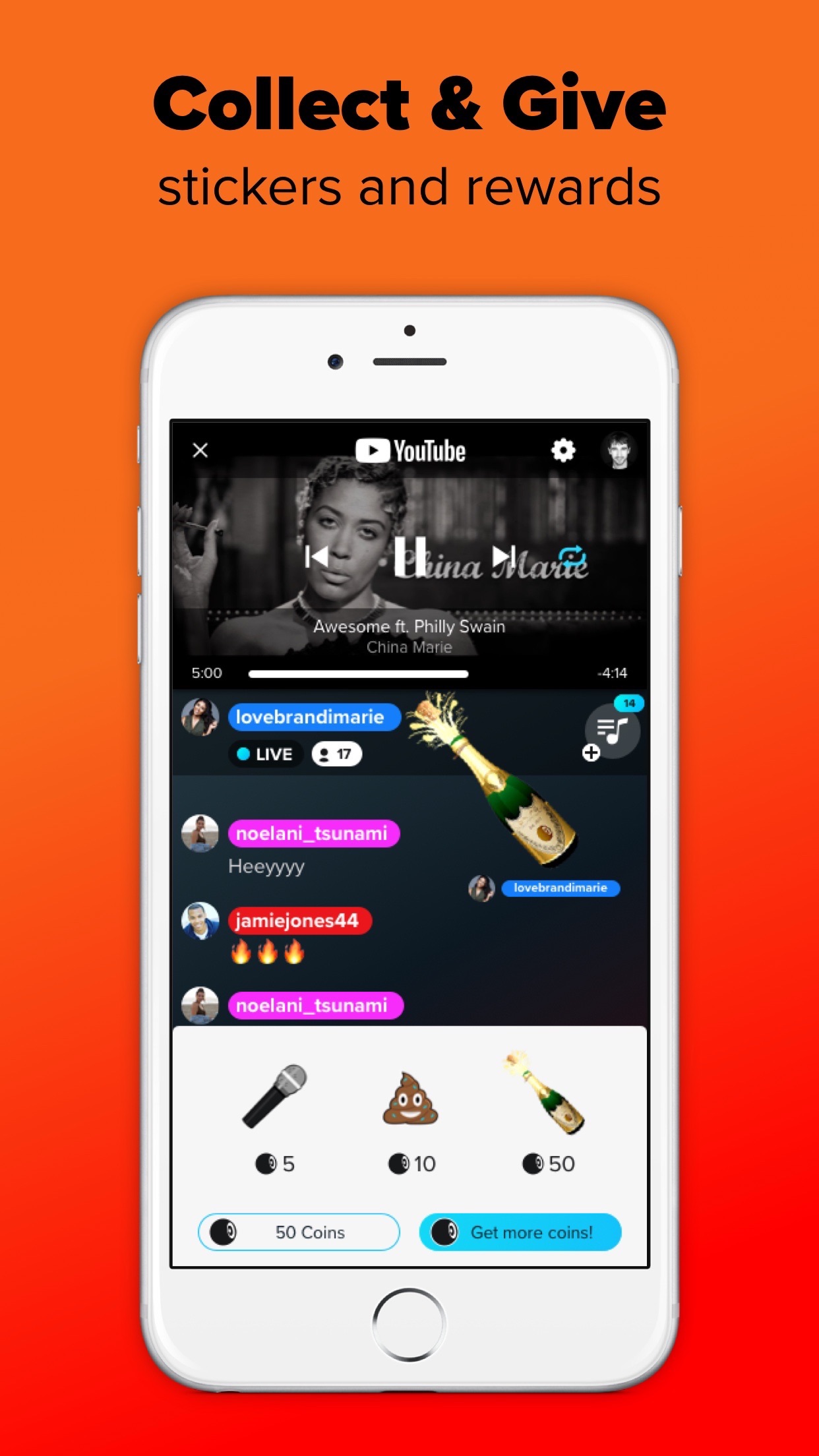Screenshot do app AmpMe - Speaker Booster