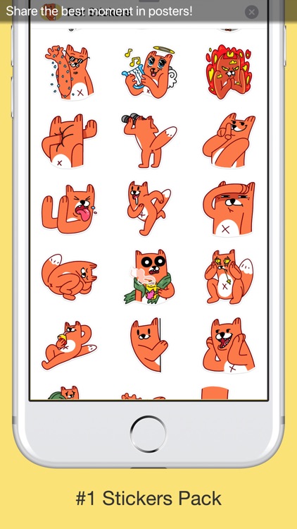 Fox Stickers Pro