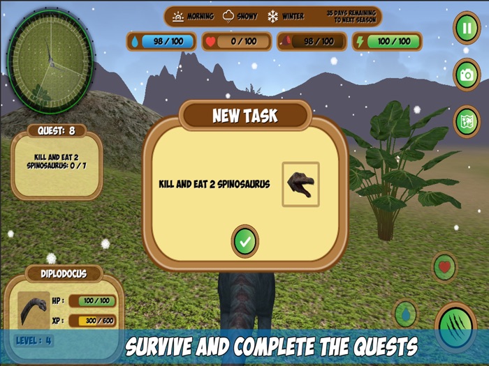 Diplodocus Simulator