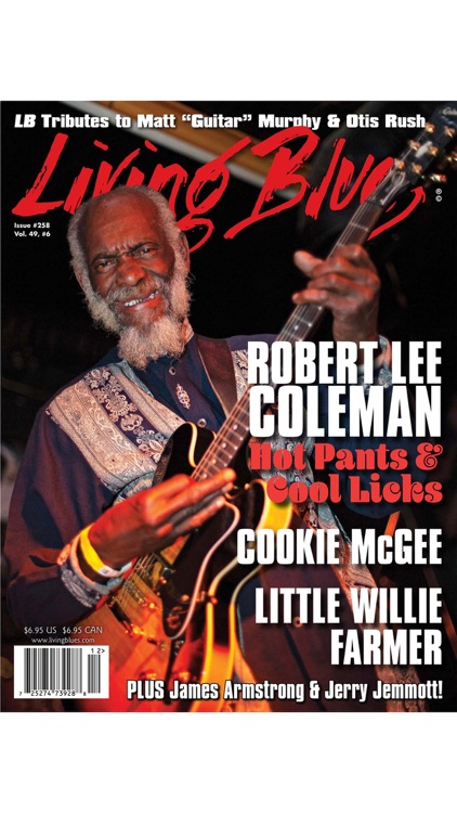 LIVING BLUES MAGAZINE