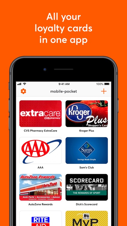 mobile-pocket loyalty cards screenshot-0