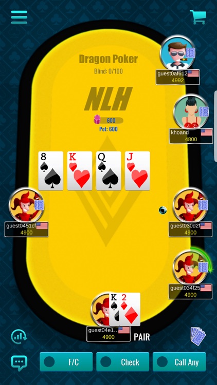 GHG Dragon Poker screenshot-4