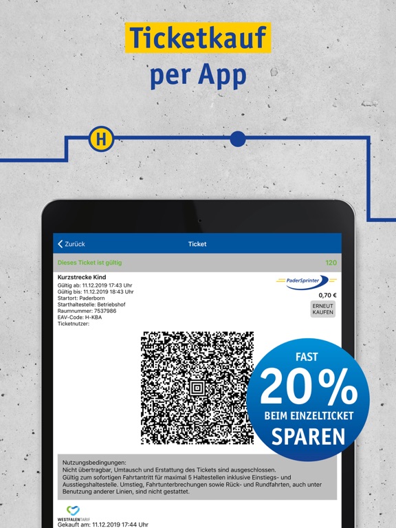 Fahrplan-App PaderSprinter screenshot 2
