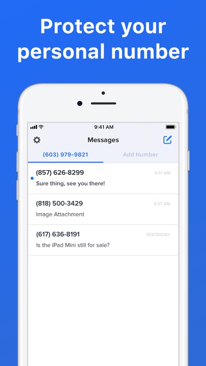 Second Texting Number screenshot-3