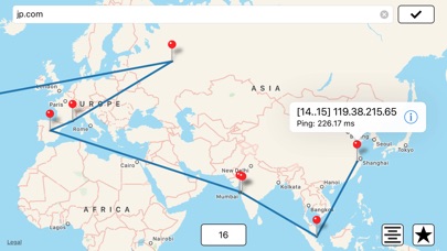Intrace: Visual Traceroute Screenshots