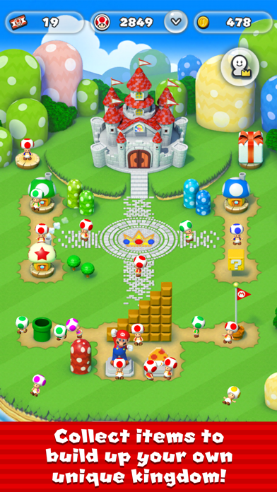 Screenshot from Super Mario Run