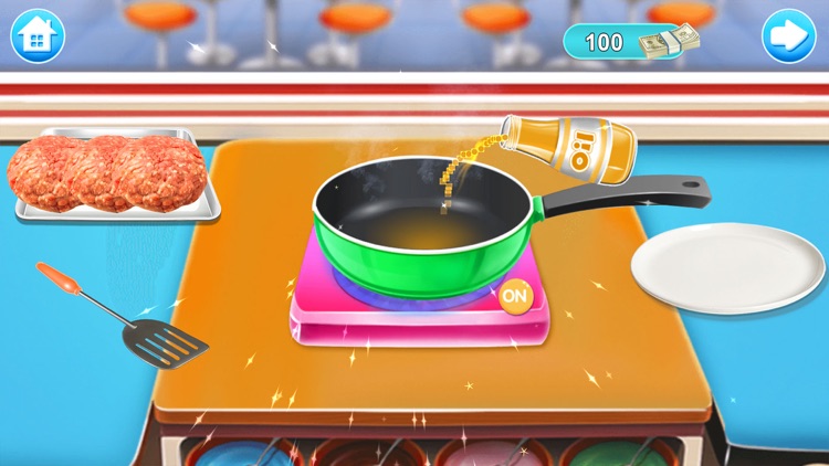 Sandwich & Fries Maker Game screenshot-5