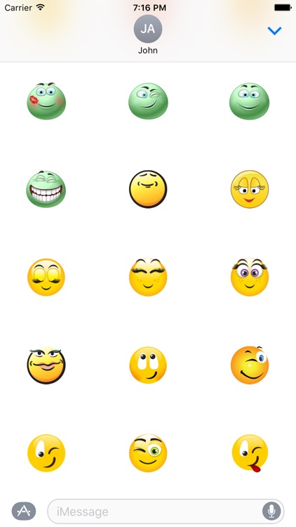 Happy Smile Stickers screenshot-4