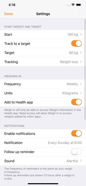 Weigh In: Weight Tracker(圖5)-速報App