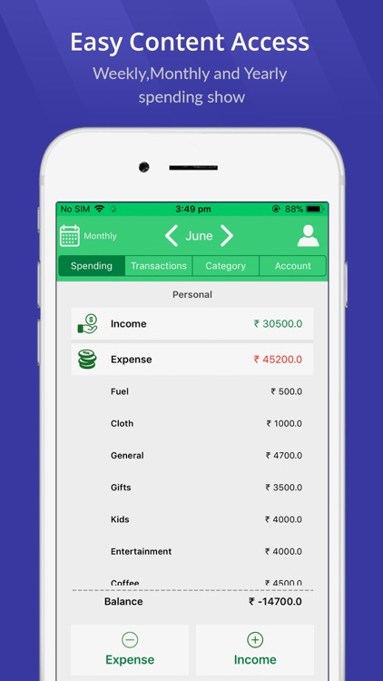 iMoney : Money Manager