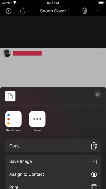 Snoop Cover - Mask Content screenshot-3