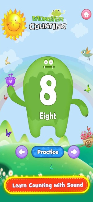 Monster Math Counting Game Pro(圖2)-速報App