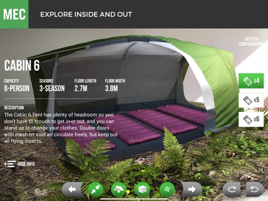 MEC AR Tent Viewer screenshot 3