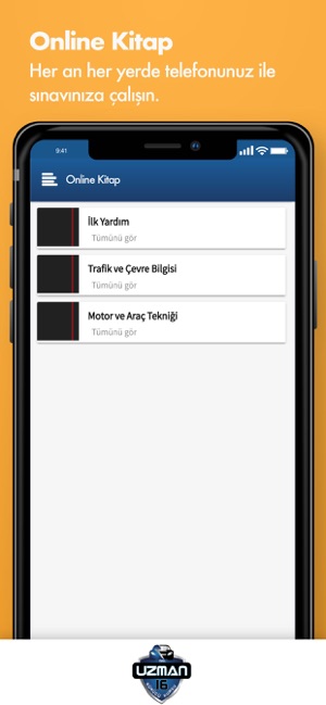 Uzman 16 Sürücü Kursu(圖4)-速報App